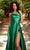 Sherri Hill - 54988 Cowl High Slit Silk Gown Special Occasion Dress