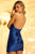 Sherri Hill 55162 - Sequined Open Back Cocktail Dress Special Occasion Dress