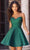 Sherri Hill 55198 - Strapless Sweetheart Cocktail Dress Cockail Dresses 00 / Emerald