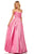 Sherri Hill - Bow Accent Sweetheart Prom Gown 52833 Prom Dresses 00 / Bright Pink