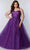 Sydney's Closet - SC7328 Sleeveless Glitter Prom Gown Prom Dresses