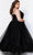 Sydney's Closet - SC7328 Sleeveless Glitter Prom Gown Prom Dresses