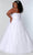 Sydney's Closet - SC7328 Sleeveless Glitter Prom Gown Prom Dresses