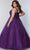 Sydney's Closet - SC7328 Sleeveless Glitter Prom Gown Prom Dresses