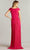 Tadashi Shoji 8J22070L - Tillyer Crinkle Chiffon Gown Chiffon Gown