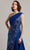 Tadashi Shoji BRX19908LX - Witkin One-Shoulder Draped Tafetta Gown Special Occasion Dress