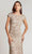 Tadashi Shoji BUE90602L - Floyd Embroidered Tulle Gown Mother of the Bride Dresses