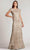 Tadashi Shoji BUE90602L - Floyd Embroidered Tulle Gown Mother of the Bride Dresses