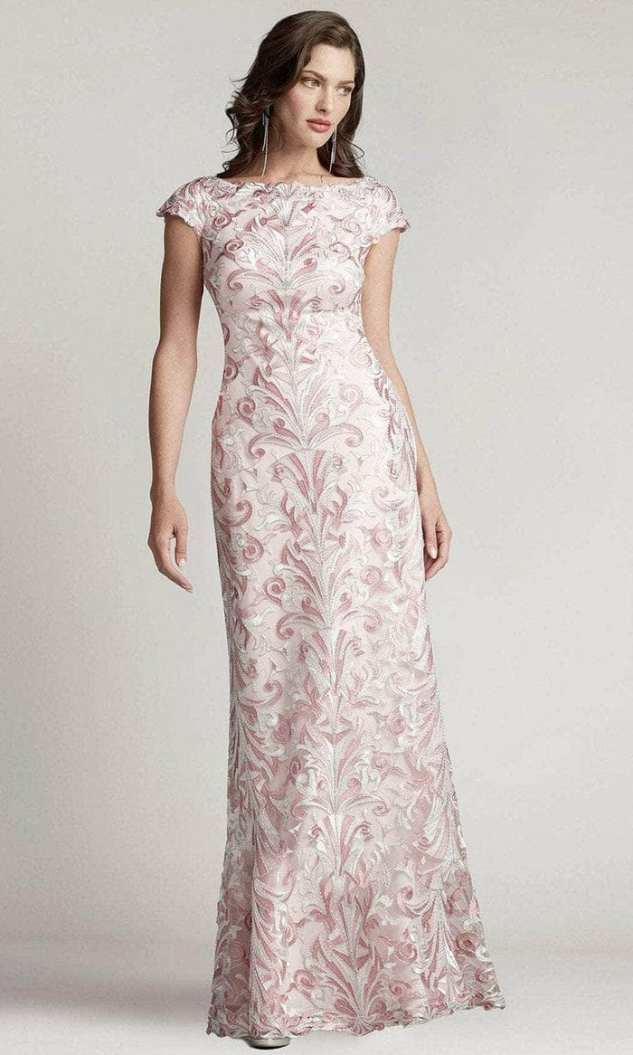 Tadashi Shoji BUE90602L - Floyd Embroidered Tulle Gown Mother of the Bride Dresses