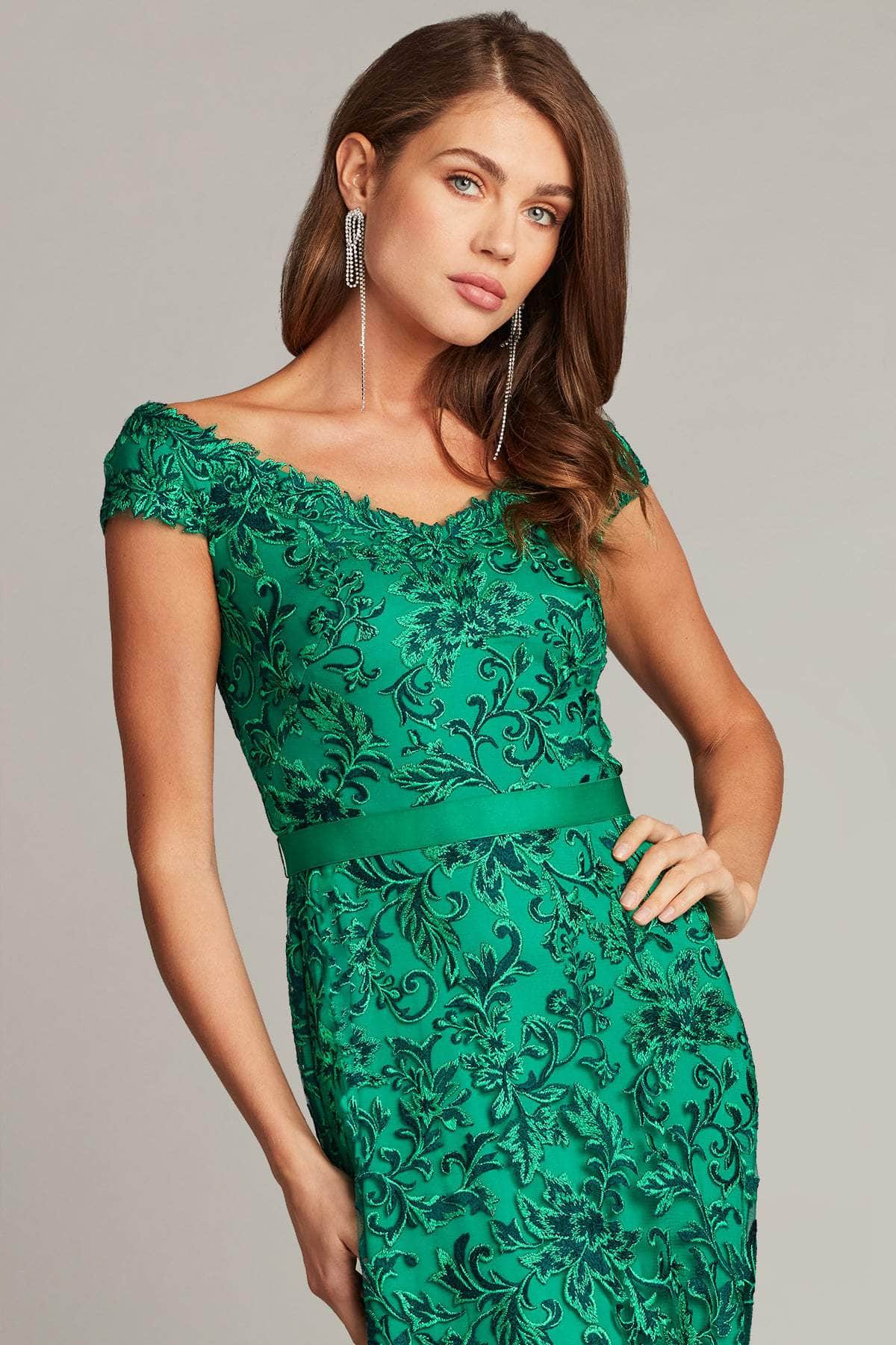Lace Illusion Neckline Dress from Camille La Vie and Group USA