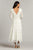 Tadashi Shoji - Long Sleeve Deep V Neck A-Line Dress Special Occasion Dress