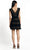 Tadashi Shoji SBRJ20733S - Axl Fringe Dress Cocktail Dresses