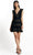 Tadashi Shoji SBRJ20733S - Axl Fringe Dress Cocktail Dresses