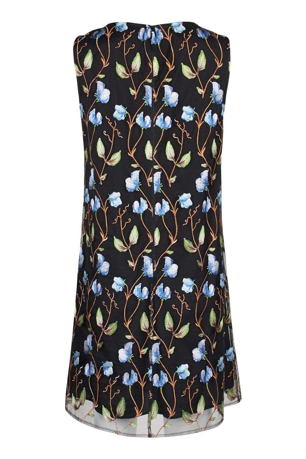 Tahari asl outlet embroidered dress