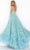 Tarik Ediz - 51026 Embellished Plunging V-Neck Evening Dress Prom Dresses