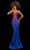 Tarik Ediz - 51049 Scallop Plunge Sequin Gown Prom Dresses