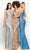 Tarik Ediz - 51141 Embellished Sheath Evening Dress Evening Dresses