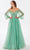 Tarik Ediz 52012 - Dreamy Shimmering Tulle Beaded Gown Prom Dresses