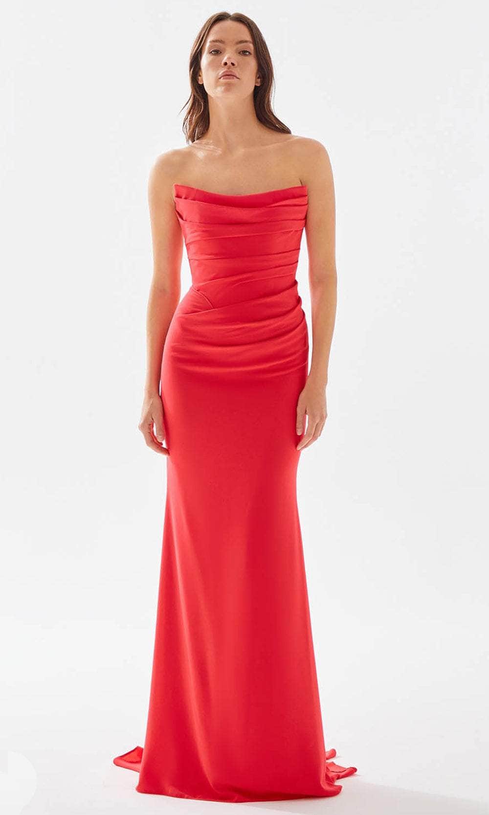 Tarik Ediz 52017 - Strapless Sheath Prom Dress – Couture Candy