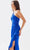 Tarik Ediz 52065 - Ruched Asymmetric Neck Prom Gown Prom Dresses