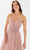 Tarik Ediz 52078 - V-Neck Ruched A-Line Prom Gown Prom Dresses