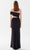 Tarik Ediz 52083 - Cutout Midriff Sheath Prom Dress Prom Dresses