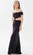 Tarik Ediz 52083 - Cutout Midriff Sheath Prom Dress Prom Dresses