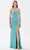 Tarik Ediz 52106 - Straight-Across Beaded Lace Prom Gown Prom Dresses 00 / Basil Green