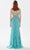 Tarik Ediz 52106 - Straight-Across Beaded Lace Prom Gown Prom Dresses