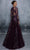 Tarik Ediz - 96029 Sheer Long Sleeve Glitter Tulle Ballgown Ball Gowns