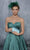 Tarik Ediz - 96047 Strapless Ruched Pleated Taffeta A-Line Gown Prom Dresses