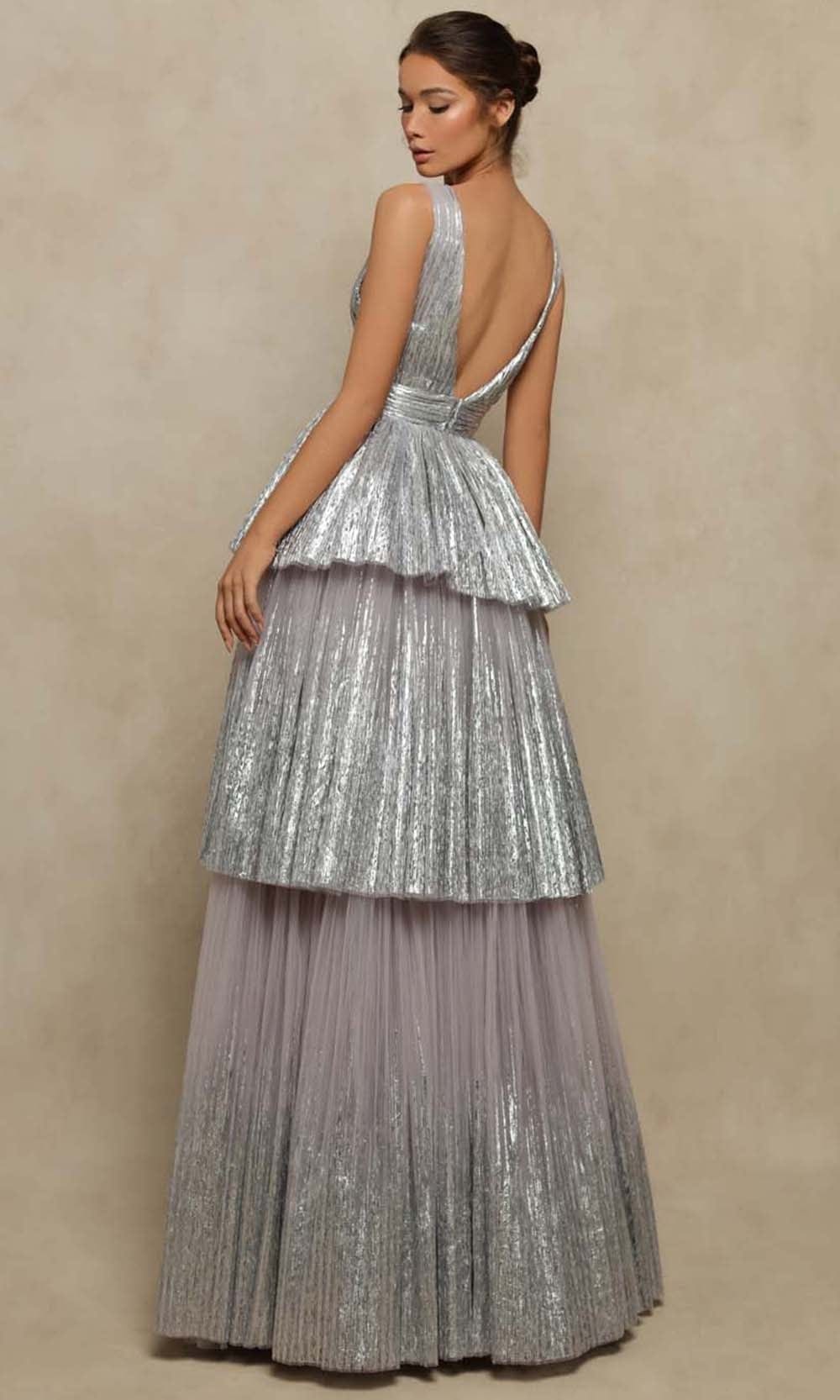 Glitter Tulle A-Line Dress – Elegant Threads