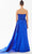 Tarik Ediz 98227 - Strapless Soutache Evening Gown Evening Dresses