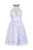 Tarik Ediz - Lace Illusion Halter Neck Dress 50082 Special Occasion Dress 0 / Lilac