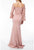 Terani Couture 1921M0489 - Square Neck Lace Formal Dress Mother of the Bride Dresses