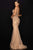 Terani Couture - 2011GL2216 Applique V-neck Trumpet Dress Pageant Dresses