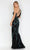 Terani Couture 231GL0399 - Bare Back Beaded Asymmetrical Gown Special Occasion Dress