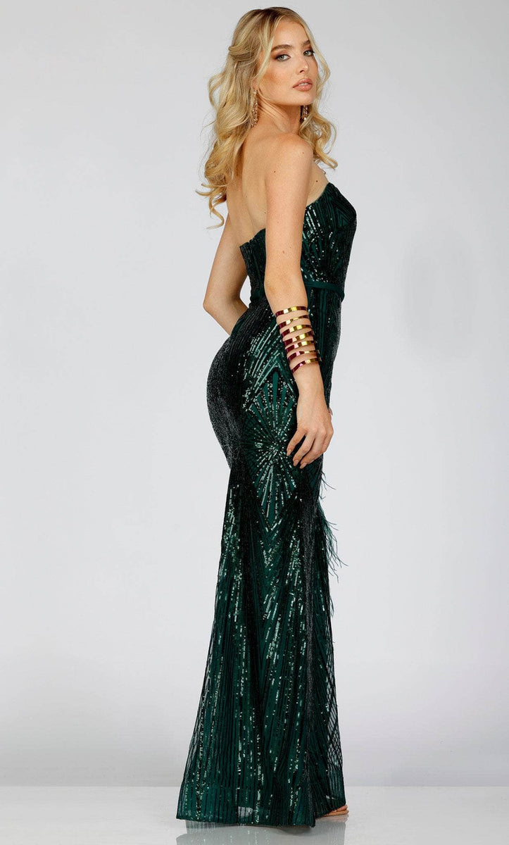 Terani Couture 231P0030 - Sequin Strapless Evening Dress – Couture Candy