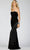 Terani Couture 231P0076 - Strapless Fitted Prom Dress Special Occasion Dress 00 / Black