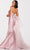 Terani Couture 231P0108 - Strapless Bow Accented Evening Gown Special Occasion Dress