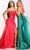 Terani Couture 231P0108 - Strapless Bow Accented Evening Gown Special Occasion Dress