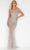 Terani Couture 231P0141 - Beaded Sweetheart Prom Gown Special Occasion Dress 00 / Silver Crystal