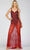 Terani Couture 231P0141 - Beaded Sweetheart Prom Gown Special Occasion Dress 00 / Wine Wine