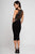 Terani Couture - Sleeveless Sheered Cocktail Dress 1722C4052 - 1 pc Black In Size 4 Available CCSALE 4 / Black