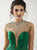 Tiffany Homecoming Rhinestone Embellished Fitted Trumpet Gown 16168 CCSALE 2 / Shamrock